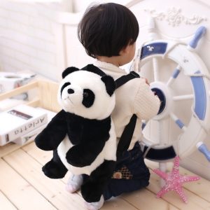 Plush Panda Bear Backpack