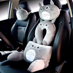 Encosto de cabeça de carro de pelúcia Totoro