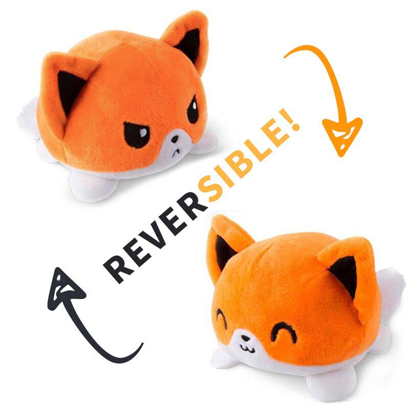 Reversible Fox Plush