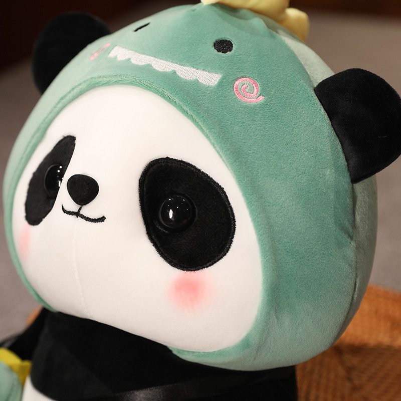 pelúcia panda irritado