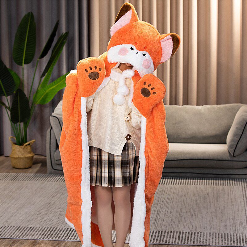 Fantasia de cosplay de moletom Fox para adolescentes - opção de vestimenta divertida para eventos