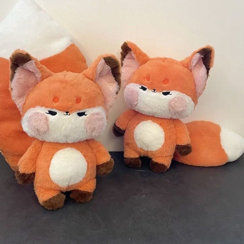 Weighted Fox Plush for Stress Relief - Relaxing and Calming Plushie