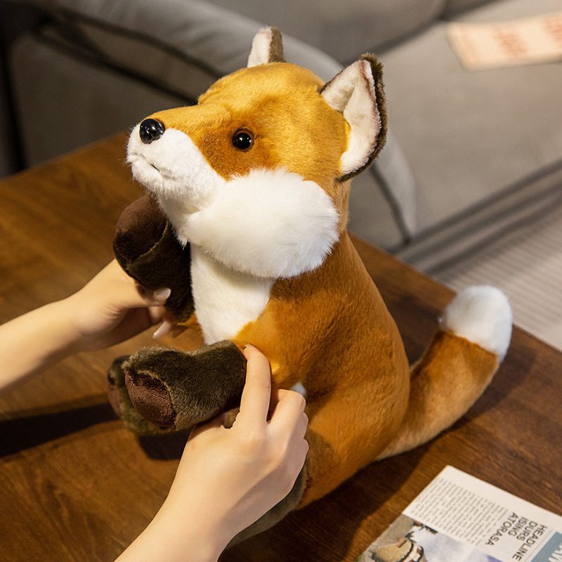 Cute Stuffed Fox - Charming and Huggable Plush Animal