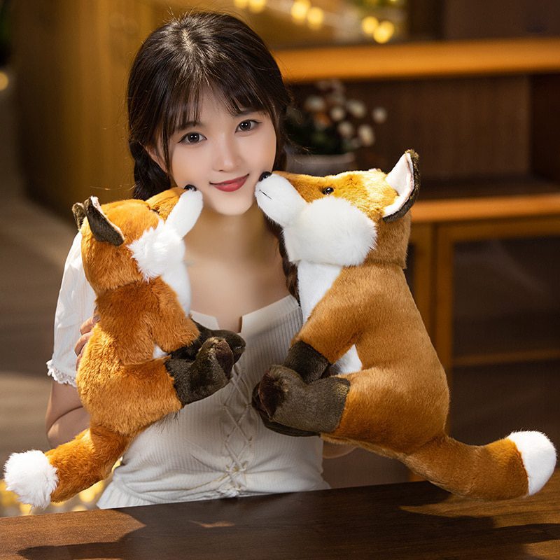 Kawaii Fox Plush importado do Japão - autêntico e charmoso Kawaii colecionável