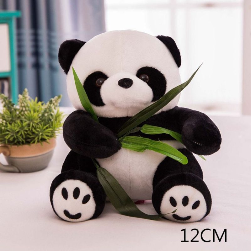 плюшевая подушка панда