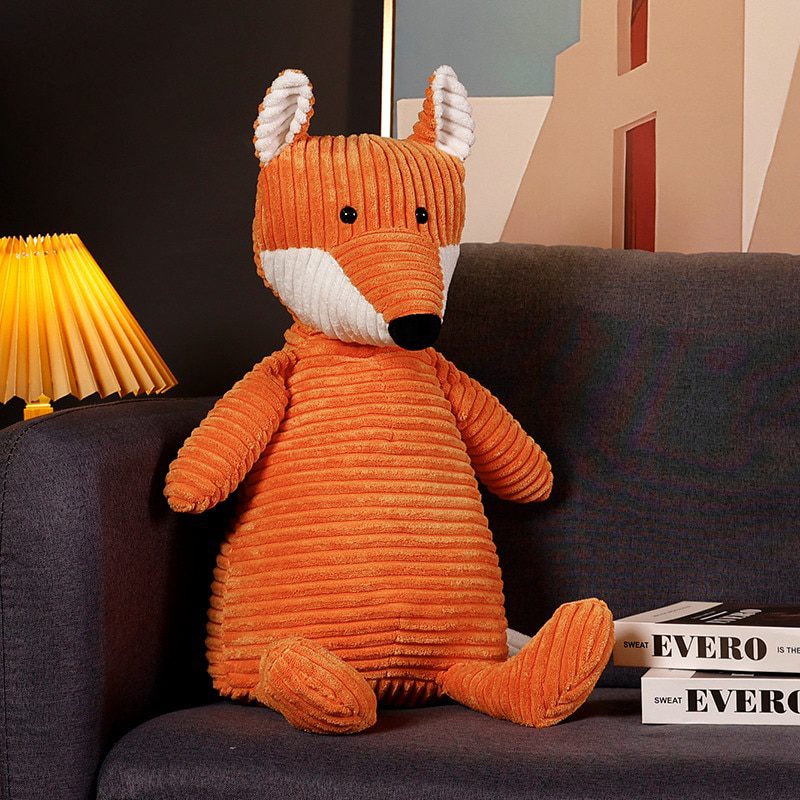 Animal en peluche Jellycat Fox pour la décoration de la chambre d'enfant - Peluche douce et délicieuse