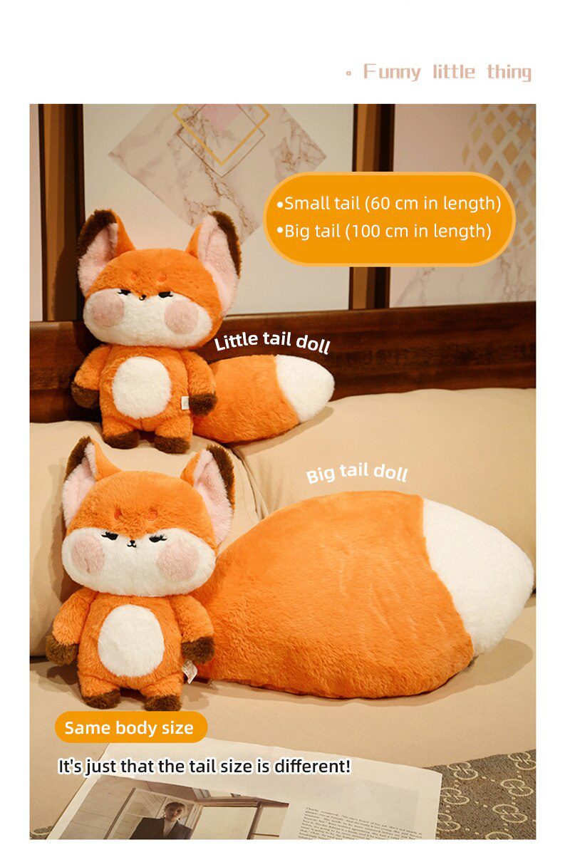 Cute Stuffed Fox - Charming and Huggable Plush Animal