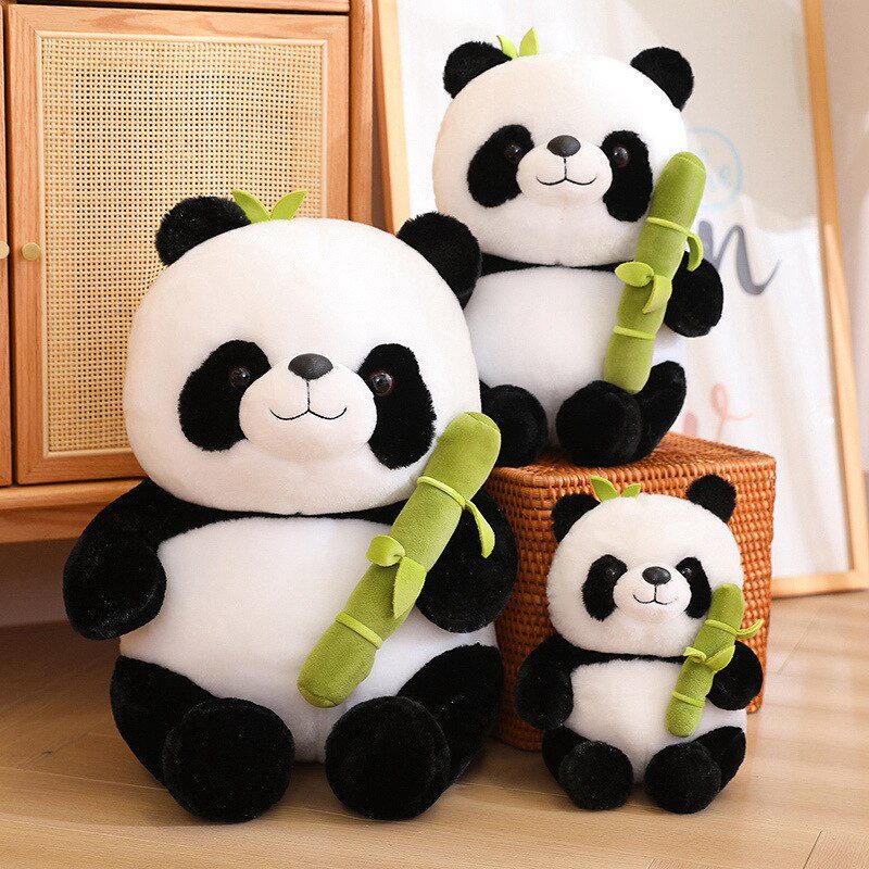 weighted panda plush