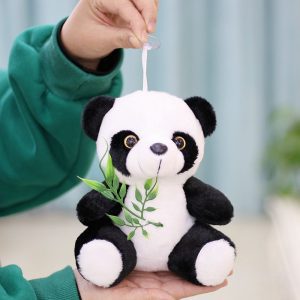 Панда плюшевая кукла-присоска