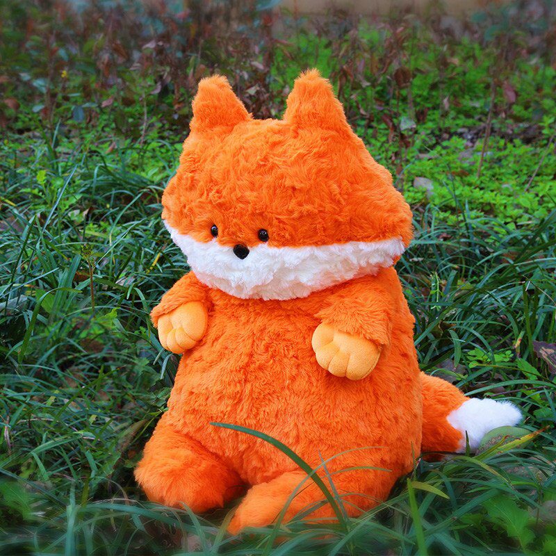 Red Fox Doll - Whimsical and Decorative Plush Collectible