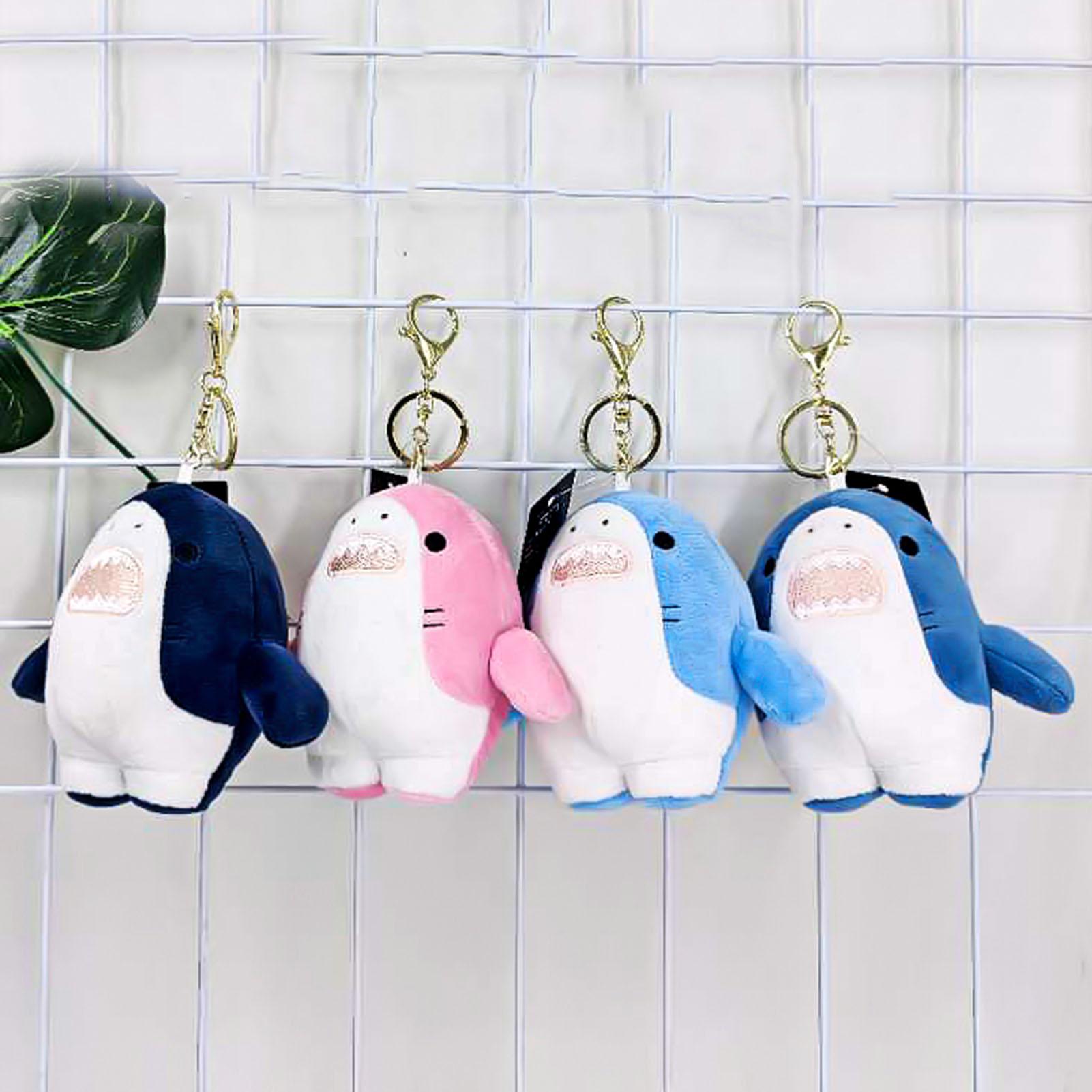Plush Shark Keychain -1