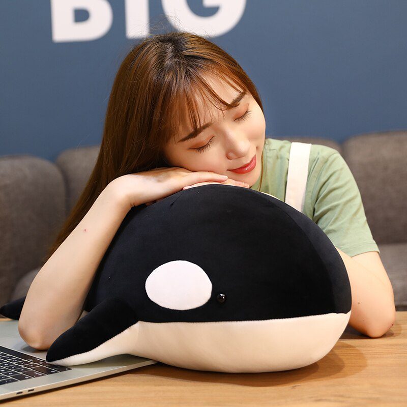 Red Whale Shark Plush ｜Nice 60/80cm New Black And Red Shark Plush Toys -20