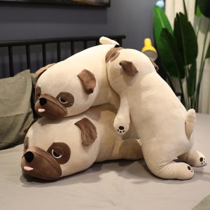 Bicho de pelúcia Bulldog Inglês | Brinquedos grandes de pelúcia de 35,4 polegadas