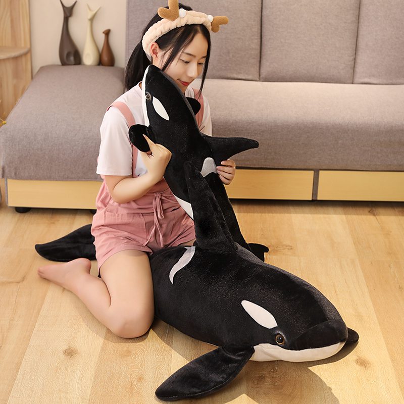 Black Whale Shark Plush -5