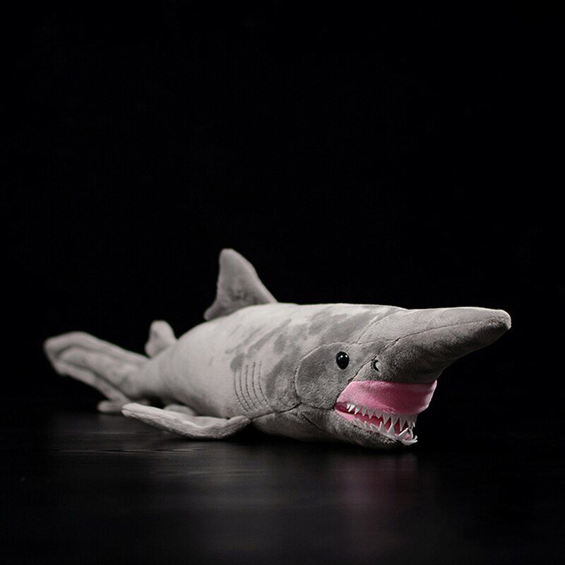 Плюшевая акула-гоблин | Длинные реалистичные мягкие игрушки акулы-гоблина длиной 66 см -1