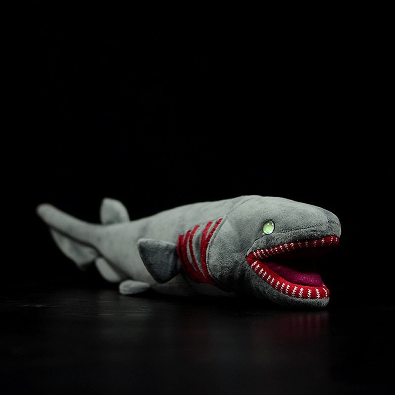 Плюшевая акула-гоблин | Длинные реалистичные мягкие игрушки акулы-гоблина длиной 66 см -5