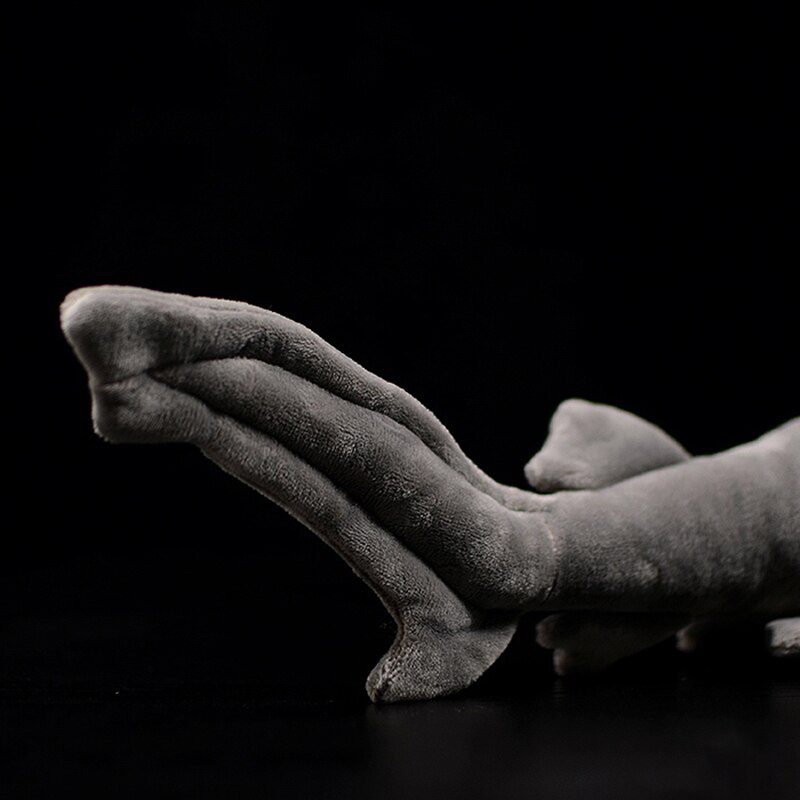 Pelúcia Tubarão Duende | Brinquedos de pelúcia de tubarão duende realistas de 66 cm de comprimento -4
