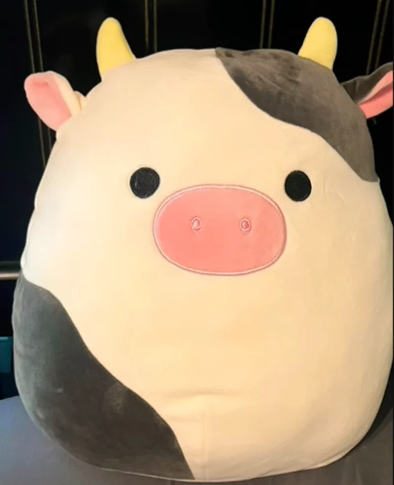 Große Kuh Squishmallow In 24 Zoll