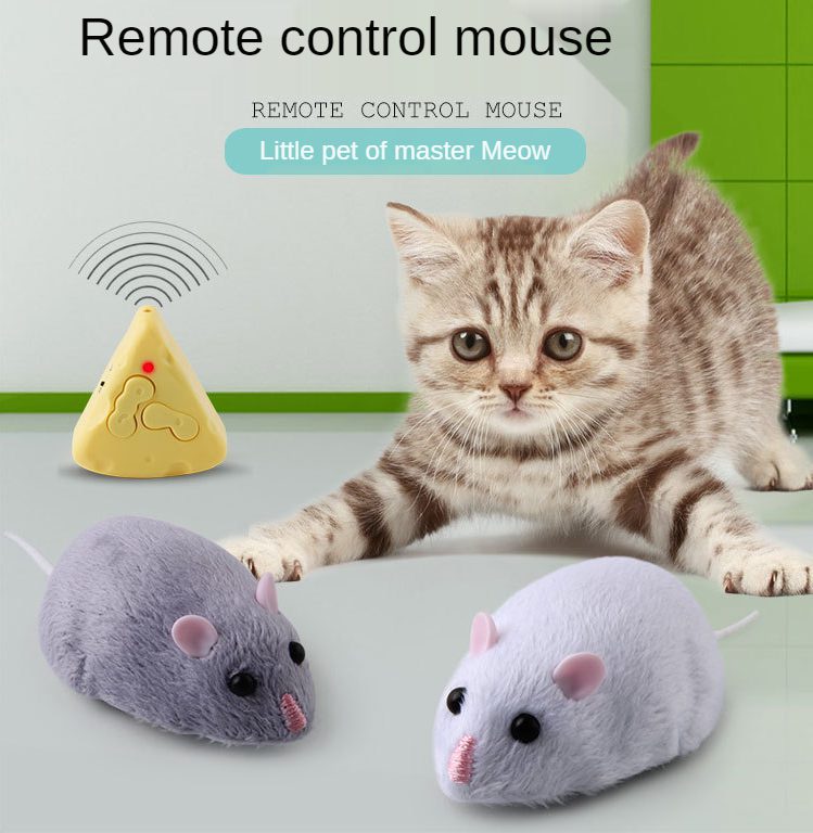 Игрушка-мышь с дистанционным управлением | Симуляторы Инфракрасный Электрический Шутки