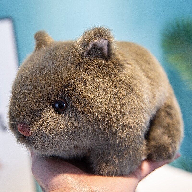Figura macia de hamster realista