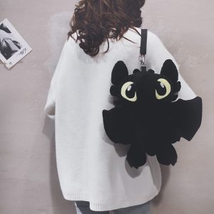 Sac à dos pour peluche Krokmou - How To Train The Dragon Theme - Hide The World, Lovely Plush Toys
