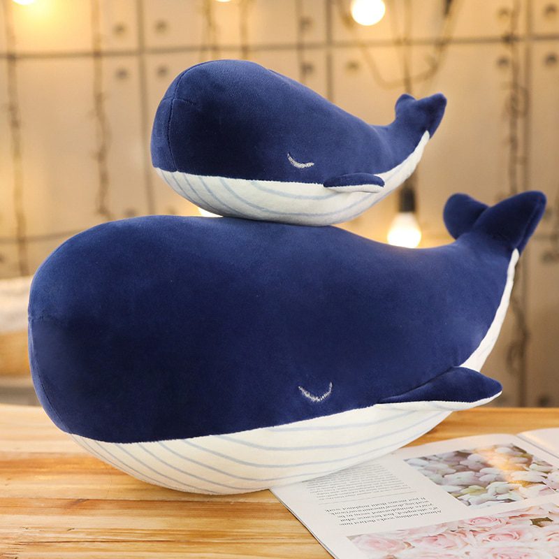 Маленькая плюшевая китовая акула | Супермягкая плюшевая игрушка с героями мультфильмов, 25 см-9