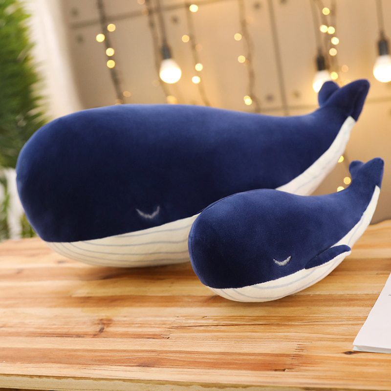 Pelúcia de tubarão-baleia pequeno | Brinquedo de pelúcia super macio de desenho animado de 25 CM -7
