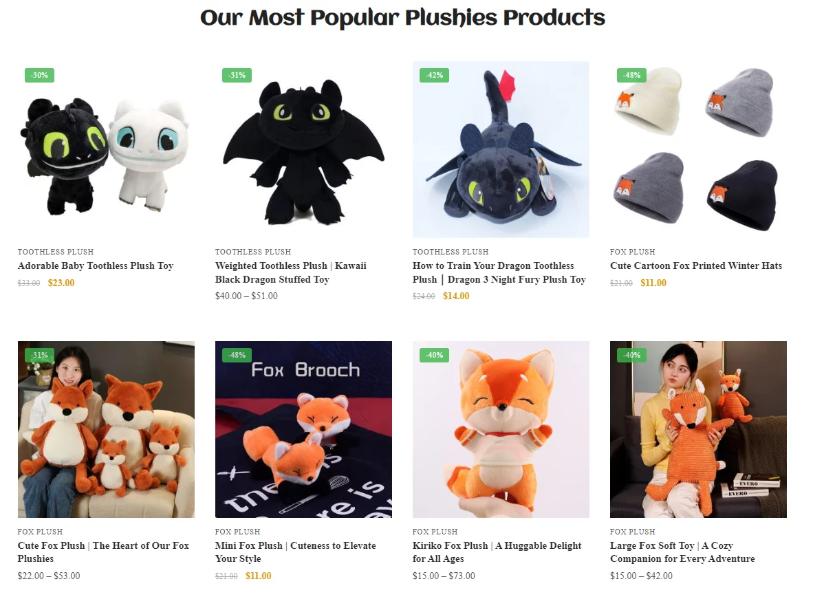best plush toy store