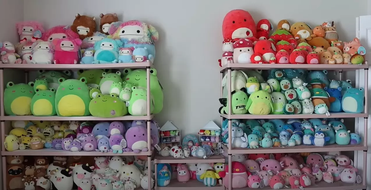 different kinds of Squishmallows