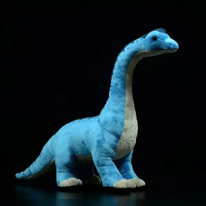 Bichos de pelúcia Braquiossauro | Presente de brinquedo de pelúcia de dinossauro da vida real para crianças