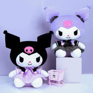 Kuromi Halloween Plush ｜ Мягкая декоративная подушка, плюшевые куклы, подарок на день рождения