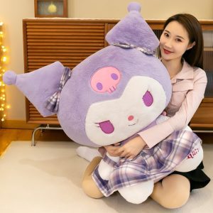 Плюшевая игрушка «Моя Мелодия и Куроми» ｜Новая плюшевая игрушка Sanrio Cherry Velvet Kuromi