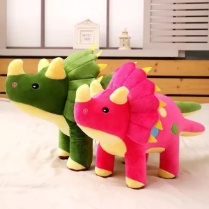 Wild Republic Stuffed Animals Dinosaur | Triceratops Stegosaurus Dinosaur Stuffed Toy