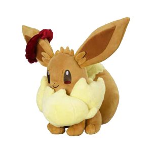 Pelúcia Eevee de Natal | Novo brinquedo de pelúcia de filme de anime Pokémon Kawaii