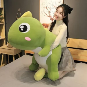 Утяжеленный плюшевый динозавр Pillowfort | Длинная милая плюшевая игрушка динозавра большого размера 60-130 см