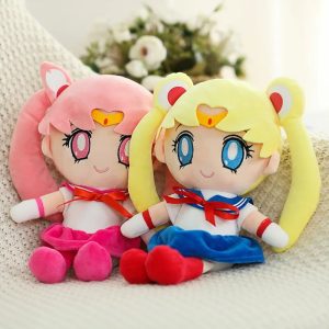 Marinheiro Miku Pelúcia | Brinquedo de pelúcia Sailor Moon - Decoração de quarto de casa Presente de aniversário infantil