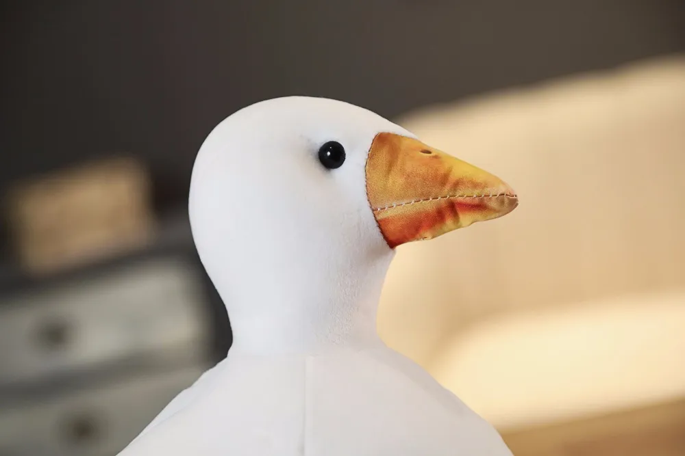 Realistic Cole Duck Stuffed Toy | Cute Stuffed Pillow - Fat Duck Toy -2