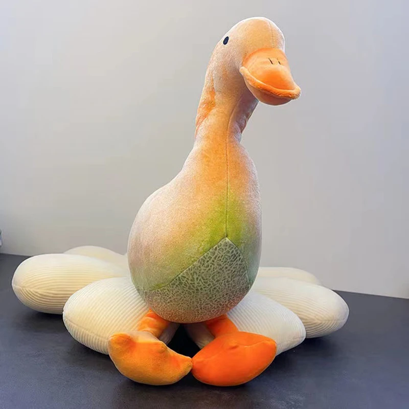 Watermelon Duck Stuffed Toy | TikTok New 35cm Creative Fruit Duck Plush Pillow -6