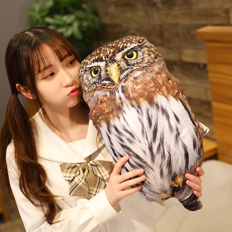 Eagle Owl Plush Sleeping Pillow | Eagle Cushion, Cartoon Bird Sofa Decor, Ideal for Kids Gifts -13