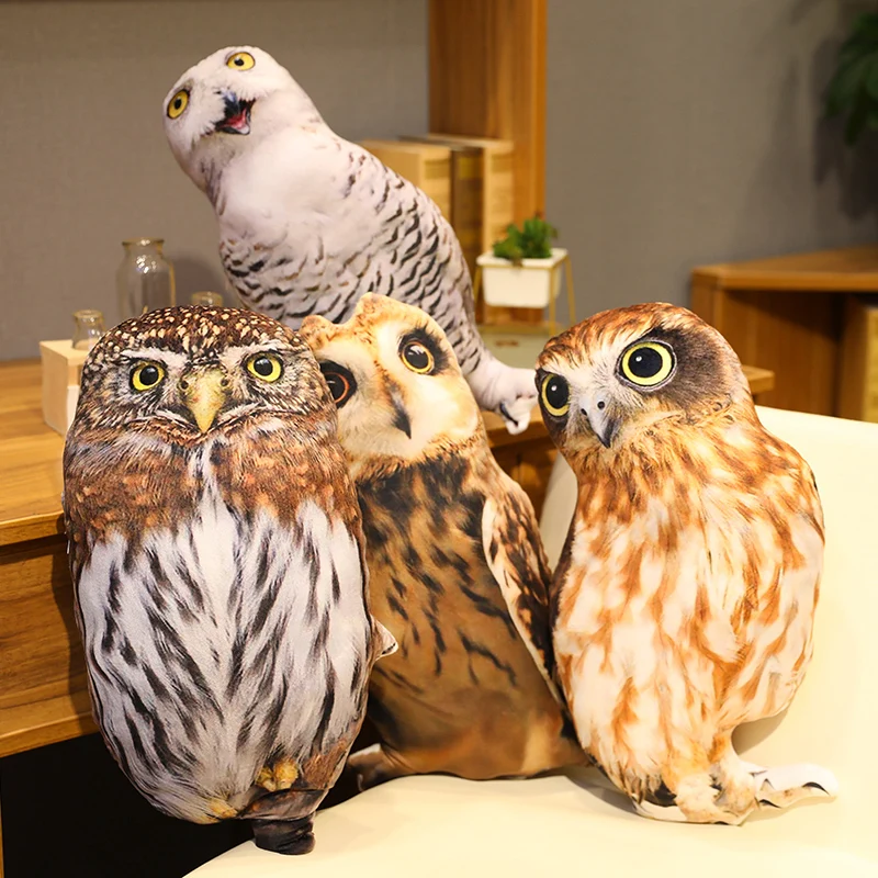 Eagle Owl Plush Sleeping Pillow | Eagle Cushion, Cartoon Bird Sofa Decor, Ideal for Kids Gifts -18