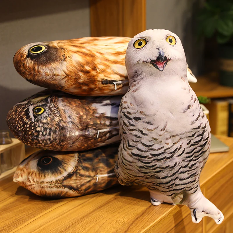 Eagle Owl Plush Sleeping Pillow | Eagle Cushion, Cartoon Bird Sofa Decor, Ideal for Kids Gifts -17