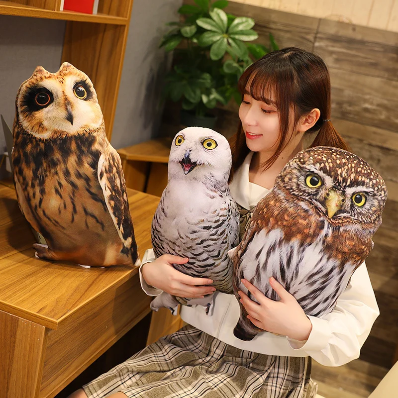 Eagle Owl Plush Sleeping Pillow | Eagle Cushion, Cartoon Bird Sofa Decor, Ideal for Kids Gifts -10