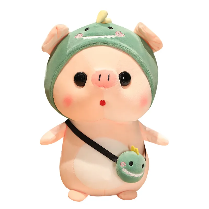 Cute Pig Transformable Plush Toys | Turns into Rabbit, Dinosaur, Unicorn, Avocado, Sunflower -21