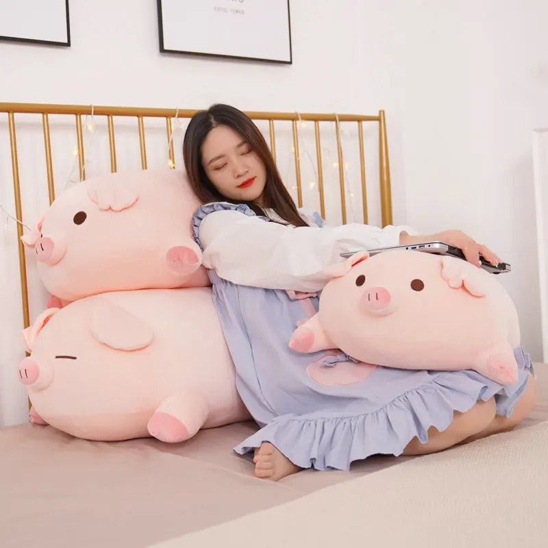 Tubby Pig Soft Stuffed Plush | Cartoon Fat Pig Plush Toy -2