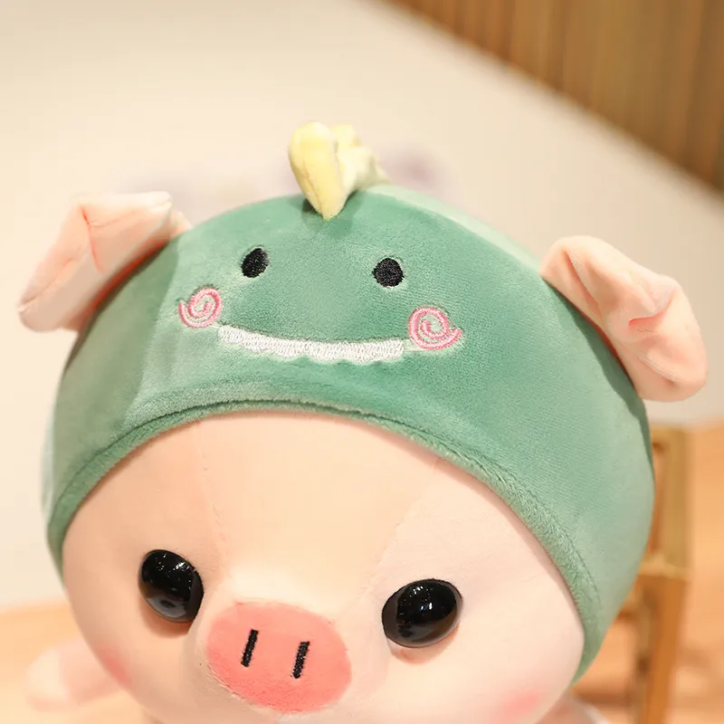 Cute Pig Transformable Plush Toys | Turns into Rabbit, Dinosaur, Unicorn, Avocado, Sunflower -17