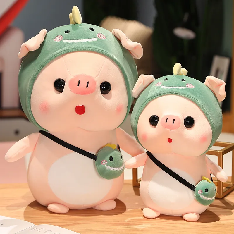 Cute Pig Transformable Plush Toys | Turns into Rabbit, Dinosaur, Unicorn, Avocado, Sunflower -19