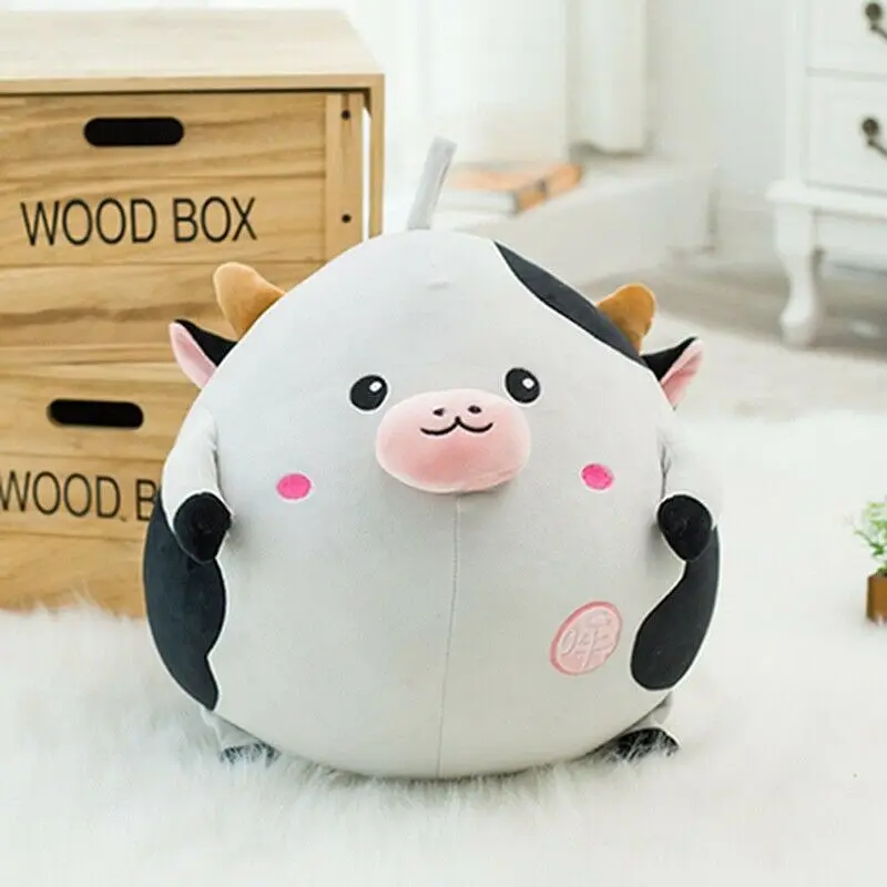 Moo Cow Stuffed Animal | Moo Cow Plush Toy Pillow -4