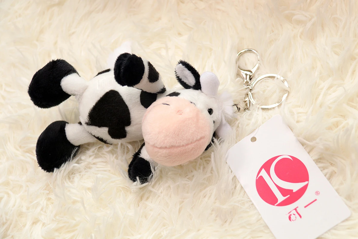 Multi Color Plush Cow | Perfect Christmas Gift for Children -14