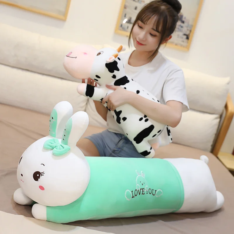 Rabbit Cow Plush | Large Size Plush Toy Set Cow, Pig, Rabbit -7
