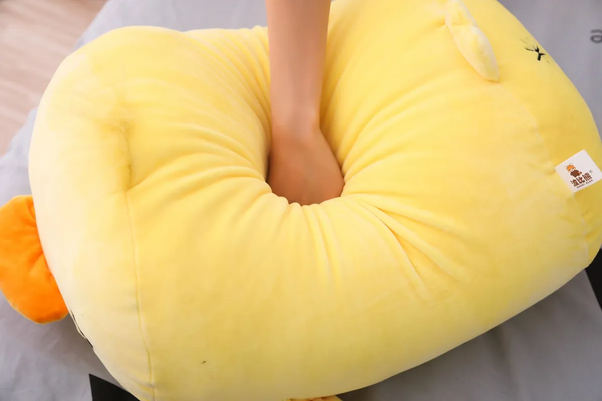 Kawaii Duck Emoji Pillow Plush ｜ Lying Duck for Soft Pillow Cushion -8